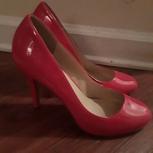 Womens Michael Antonio Red Pumps Heels Size 11